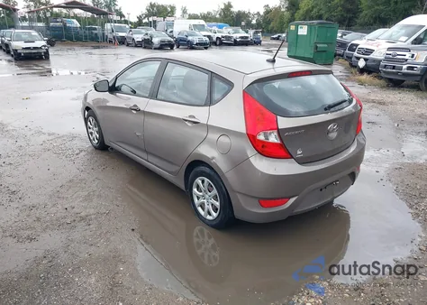 2014 Hyundai Accent Gs из США, поврежденный, VIN KMHCT5AE2EU163112